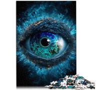 Puzle de 1000 piezas para adultos, juego educativo de ojo de océano profundo, rompecabezas de decoración del hogar, 26 x 38 cm, alivio del estrés, desafío difícil