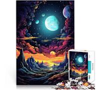 Puzle de 1000 piezas para adultos "La puesta de sol en la ciudad", juguete educativo, regalos para amigos y familiares, adecuado para niños y jóvenes a partir de 14 años, 26 x 38 cm