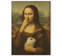 Puzle de 1000 piezas para adultos, Lisa's Gaze 1000 Puzzle, Famous Oil Painting Classic Puzzle, Bonus 1:1 Poster Staubfrei, Adults and Children from 14 Years 70 X 100 cm
