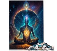 Puzle de 1000 piezas para adultos, universo zen esotérico, decoración del hogar, 26 x 38 cm, gran regalo para toda la familia para adolescentes a partir de 14 años