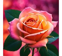 Puzle de 300 Piezas, Rompecabezas DIY para Adultos,Entretenimiento Creativo, Juego de Habilidad para Toda La Familia, Puzzle para Adultos - Flores Rosas Rosadas