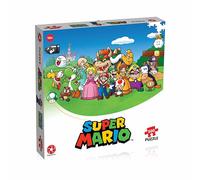 Puzle de 500 Piezas de Super Mario and Friends - Top Trumps - Rompecabezas para Niños y Adultos, A2103018