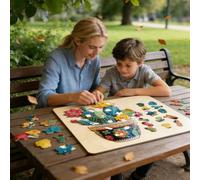 Puzle de Flor de Cactus - Juego de Ingenio de Plantas en Madera para Adultos - Puzzle de Cactus Planta de Acción de Gracias | para Adultos Familia Amigos Niños Niñas
