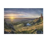 Puzle de historia del viejo hombre, 1000 piezas, puzle de madera para adultos y niños, juguete divertido, juego educativo, (75 x 50 cm)