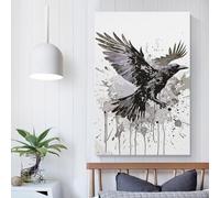 Puzle de lobo de doble exposición, actividad divertida para el hogar, rompecabezas de cartón premium para adultos, adolescentes, regalos del día del padre, 1000 piezas (26 x 38 cm)