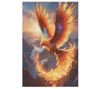 Puzle de madera, 1000 piezas, puzles de fénix para adultos y niños, lo mejor para la colección de juegos familiares (78 x 53 cm)