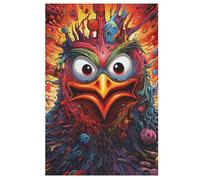 Puzle de pollitos de 1000 piezas, puzle de madera para adultos y niños, rompecabezas imposibles, juego de pollito para toda la familia, 78 x 53 cm