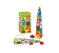 Puzle Diset Cubos Apilables Coche