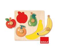 Puzle Diset Frutas 4 Piezas