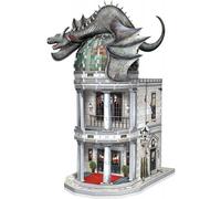 Wrebbit-Wrebbit3D Gringotts Bank Harry Potter Rompecabezas 3D, Color, único (JH-Products W3D-0514)
