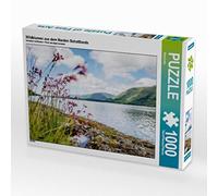 Puzle horizontal de 1000 piezas con diseño de flores del norte de Escocia. , color/modelo surtido