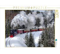Puzle Horizontal de 1000 Piezas, diseño de Tren de Tres Anas