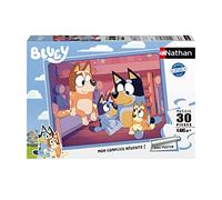 Nathan- Puzzle 30 pièces-Heure de Dormir Bluey Bingo niños, Multicolor (Ravensburger 4005556861637)
