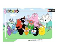 Puzle Infantil Nathan, Marco de 15 Piezas, Día de la Madre, Barbapapa, niña o niño a Partir de 3 años, Rompecabezas, cartón Grueso y Duradero, Familiar, 12001136