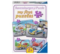Puzle Infantil Ravensburger - 05631 Mis vehículos de Emergencia: 2, 4, 6, 8 Piezas, mi Primer Rompecabezas para niños de 2 años en adelante