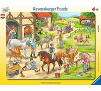 Ravensburger Puzle infantil 06164 En el Caballo con marco 40 piezas desde 4 años Multicolor