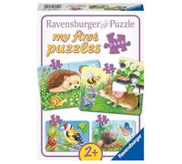 Puzle infantil Ravensburger 06952 Sweet Garden Dwellers, mi primer rompecabezas de 2, 4, 6 y 8 piezas, para niños a partir de 2 años
