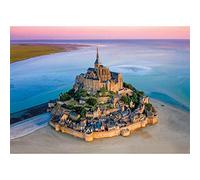 Puzle Nathan, 1500 Piezas, Mont-Saint-Michel, para Adultos y niños a Partir de 14 años, Rompecabezas, Ajuste, colección Evasion, 12000946