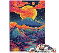 Puzle para adultos, 1000 piezas, decoración del hogar, juguete, 26 x 38 cm, con póster a juego y hoja de preguntas para adolescentes a partir de 14 años
