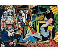 Puzle para adultos, 1000 piezas, La mujer de Argel de Pablo Picasso, 70 x 50 cm, rompecabezas para adultos, juego educativo, desafío, juguete, 1000 piezas, rompecabezas para adultos y niños