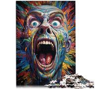 Puzle para adultos de 1000 piezas de concurso de velocidad con mano de monstruo, 26 x 38 cm, regalo ideal para toda la familia a partir de 14 años