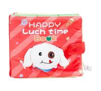 Puzle para perros, libro de golosinas, rompecabezas para mascotas, libro de almuerzo para perros - Puzzle de entrenamiento de habilidad para perros, peluche para suministros de mascotas. Busque