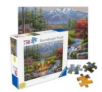 Puzle Ravensburger 16445, Campfire Romance, 750 Piezas Grandes, Divertido Rompecabezas con Piezas más Grandes para Toda la Familia