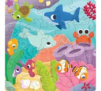 Puzle Ravensburger de Madera para niños 12004080, Color Game of The Seas,