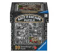Puzle Ravensburger Exit Puzzle 16882 - In The Manor House Garage: Rompecabezas de 99 Piezas para Adultos y niños de 14 años o más