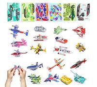 Puzles 3D | de Papel de 25 Piezas | Infantil de Papel - para Preescolar Jardín de Infantes Aula Juego en Familia Viaje Hogar Patio