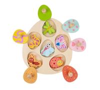 Puzles de Formas para Niños,Juego de Clasificación y Emparejamiento de Motricidad Fina de Madera | Juguete Didáctico para Aprender las Formas - Para Regalo en Calcetín Viaje Escuela Aula Niños