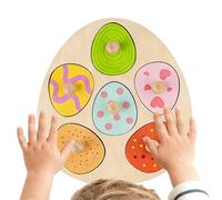 Puzles de Formas para Niños - Juego de Tablero de Madera para Motricidad Fina y Correspondencia,Juguete Didáctico para Aprender las Formas | Para Aula, Escuela, Viajes, Niños Y Niñas, Relleno De Calce