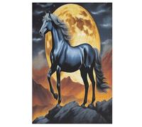 Puzles de jeroglíficos egipcios de 1000 piezas, para adultos, con tabla de madera, para niños, regalos, (78 x 53 cm)