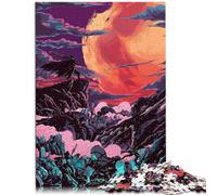 Puzles de regalo Bloodborne de 1000 piezas rompecabezas para adultos, rompecabezas de madera difícil para mujeres y hombres (50 x 75 cm)