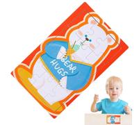 Puzles para niños, de animales de madera para cultivar la | Juguete interactivo de dibujos animados para padres e hijos, a partir de 3 años, para guardería, dormitorio, sala de estar