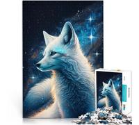 Puzles para White Fox Galaxy Puzzles para adultos 2000 27,56 en x39,37 en puzzles de cartas grises para adultos y niños a partir de 14 años, juguetes antiestrés