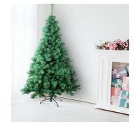 PUZYI arvore de Natal Árbol de Navidad Artificial Verde con bisagras, sin iluminación, con Soporte de Metal for decoración navideña en casa o en la Oficina. Grande árbol(90cm)