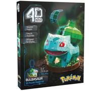 Puzz4D Brand- Kit de maqueta de Bulbasaur de pokémon en 3D (Spin Master 6075062)