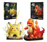 PUZZ4D - Puzzle 3D Pickachu y Charmander Pack de 2 | Puzzles 3D Pokemon
