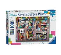 Puzzle 100 pièces XXL Ravensburger L'étagère du collectionneur Disney