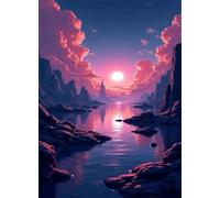 Puzzle 100 Piezas Adultos Roca Río Rompecabezas Adultos Entretenimento Juegos Desafiantes EduGatosivos Rompecabezas Imposible Puzzle Adulto 100 Piezas 40 x 28 cm