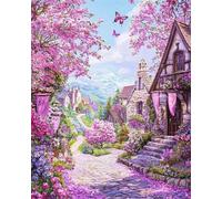 Puzzle 100 Piezas Camino de la Casa de Campo | Puzzles Adultos | para Toda La Familia | 40x28 cm | Entretenimiento Creativo Rompecabezas Adultos Regalo