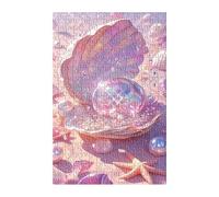 Puzzle 100 Piezas Concha Estrella de Mar, Juego Educativo, Desarrolla la Concentraciòn Mentàl y la Logica, 40x28 cm Puzzles 100 Piezas Adultos