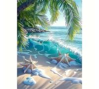 Puzzle 100 Piezas,Estrella de mar de Playa Tropical Puzzles para Adultos,Rompecabezas de Adultos,Juguetes de Regalo Entretenimento Puzzle,Juego de Rompecabezas