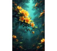 Puzzle 100 Piezas Jungla Flores, Puzzles Imposible, Desafiante Acertijo, Juegos de Rompecabezas para Toda la Familia, Puzzle Adultos 100 Piezas 40 x 28 cm