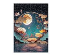 Puzzle 100 Piezas Loto Paisaje Natural, Juego Educativo, Desarrolla la Concentraciòn Mentàl y la Logica, 40x28 cm Puzzles 100 Piezas Adultos