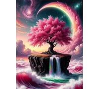Puzzle 100 Piezas,Paisaje Mar Árbol Puzzles para Adultos,Rompecabezas de Adultos,Juguetes de Regalo Entretenimento Puzzle,Juego de Rompecabezas