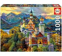 Puzzle 1000 Castillo de Neuschwanstein - EDUCA