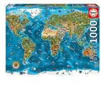 Puzzle 1000 Maravillas Del Mundo - EDUCA