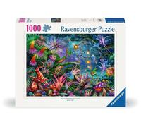 Ravensburger Rainbow Reverie - Rompecabezas de 1000 Piezas | Escena de jardín Encantado de Ciro Marchetti | Piezas ecológicas y Cortadas con precisión